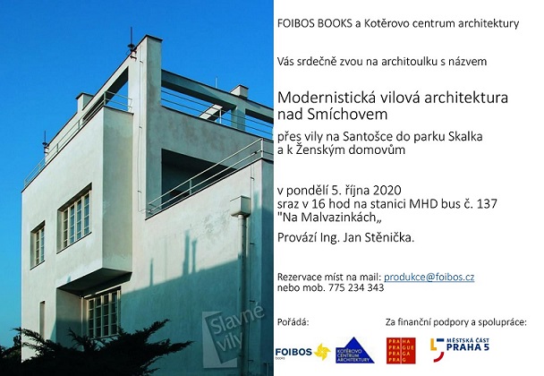 Architoulka - Modernistická vilová architektura nad Smíchovem